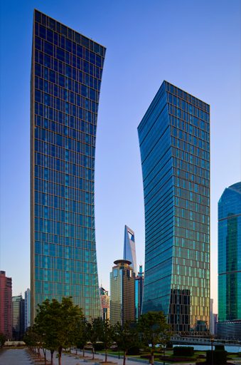 Agricultural Bank of China Headquarters, China Construction Bank Headquarters + Mandarin Oriental Hotel and Residences